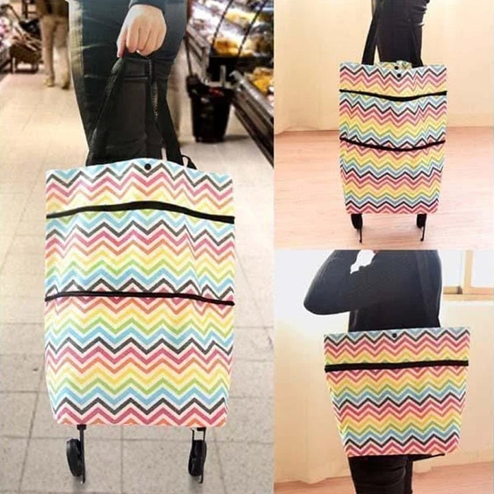 BowLift | Foldable green shopping bag