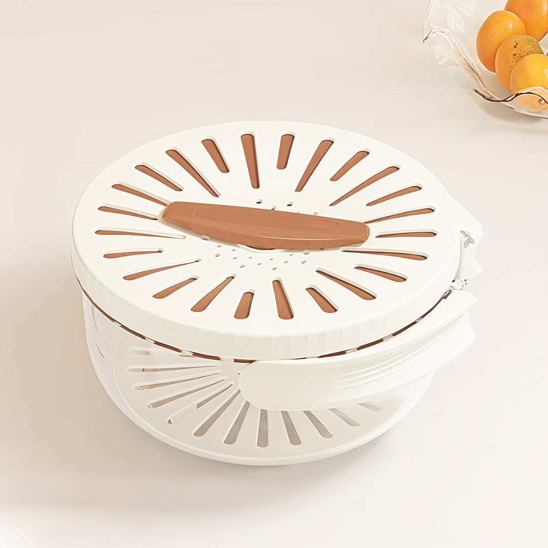 BowLift | Plastic Kitchen Colander Bowl Lid Drainage