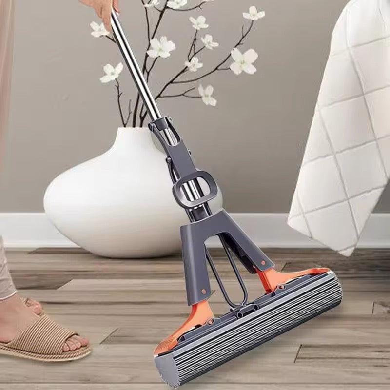BowLift | Mop Adjustable Sponge Head Easy Floor Cleaner