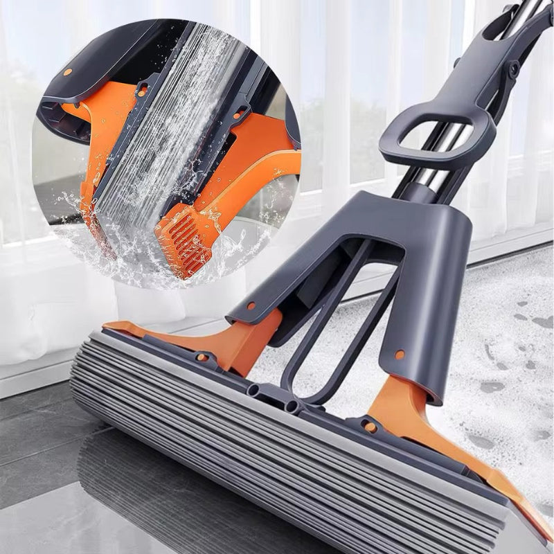 BowLift | Mop Adjustable Sponge Head Easy Floor Cleaner