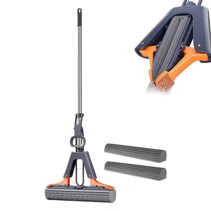 BowLift | Mop Adjustable Sponge Head Easy Floor Cleaner