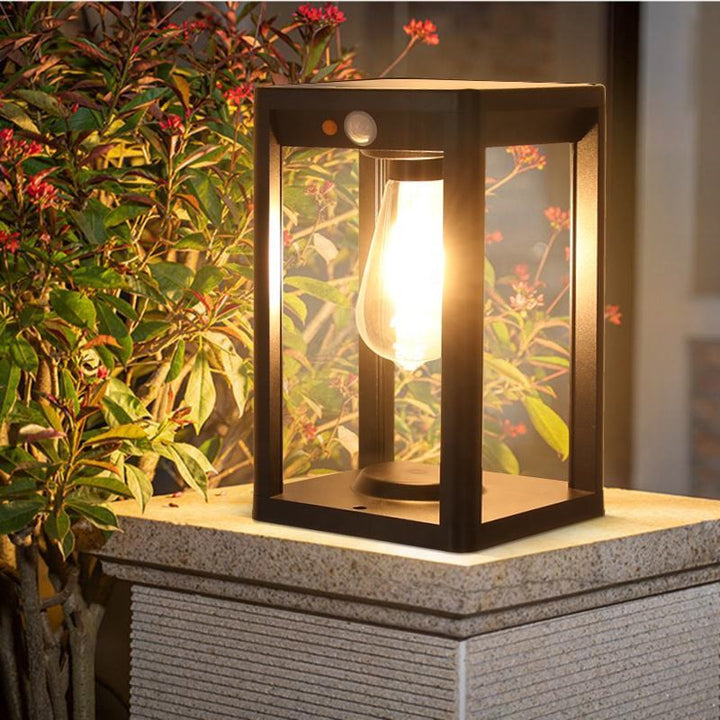 BowLift | PillarGlow - Energy-Saving Solar Outdoor Lamp