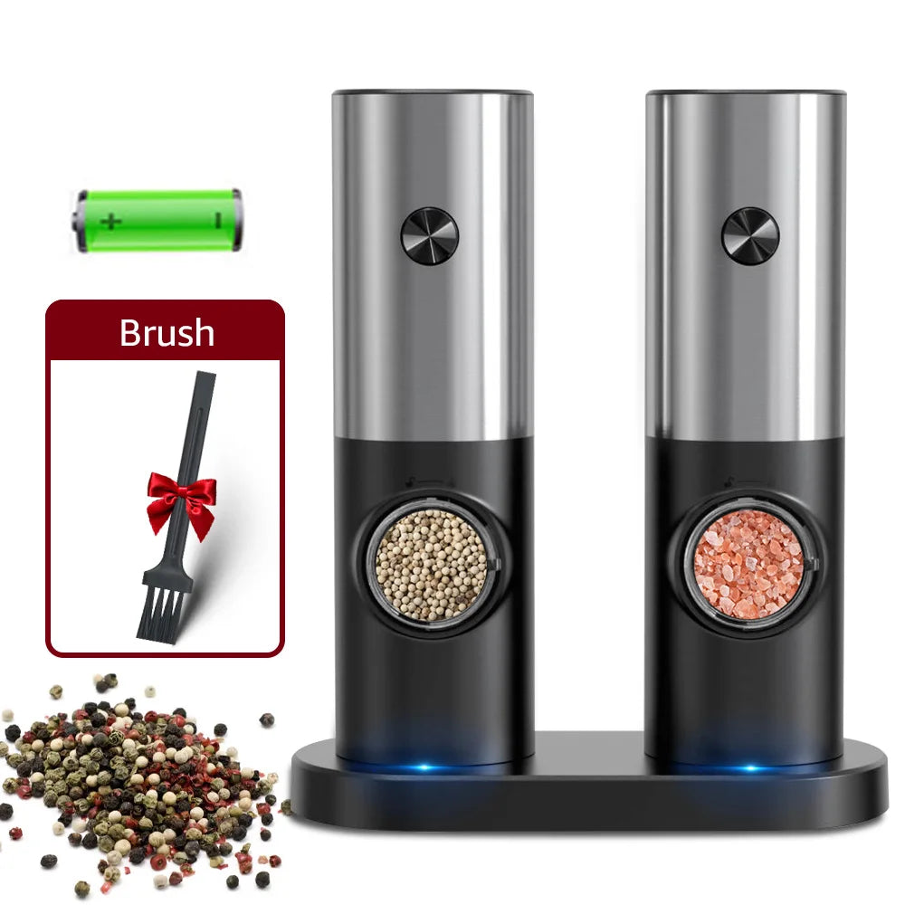 BowLift | Electric Pepper and Salt Mill Set - SpiceLite