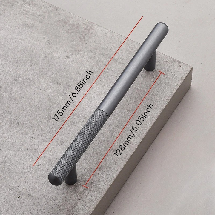 Elegant Cabinet Drawer Door Furniture Knurled Handle and Door Knob | Bowlift