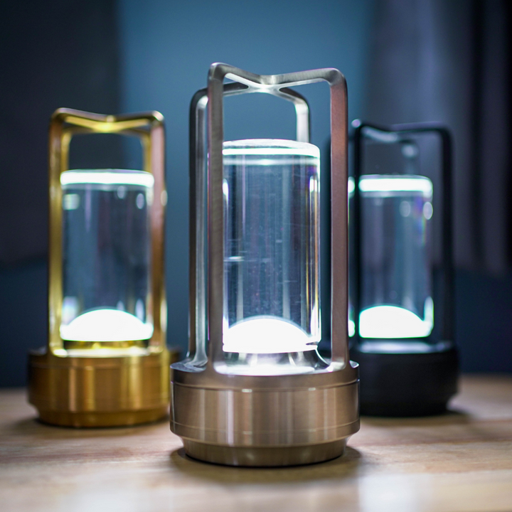 BowLift | LED Candle Effect Crystal Table Lamp