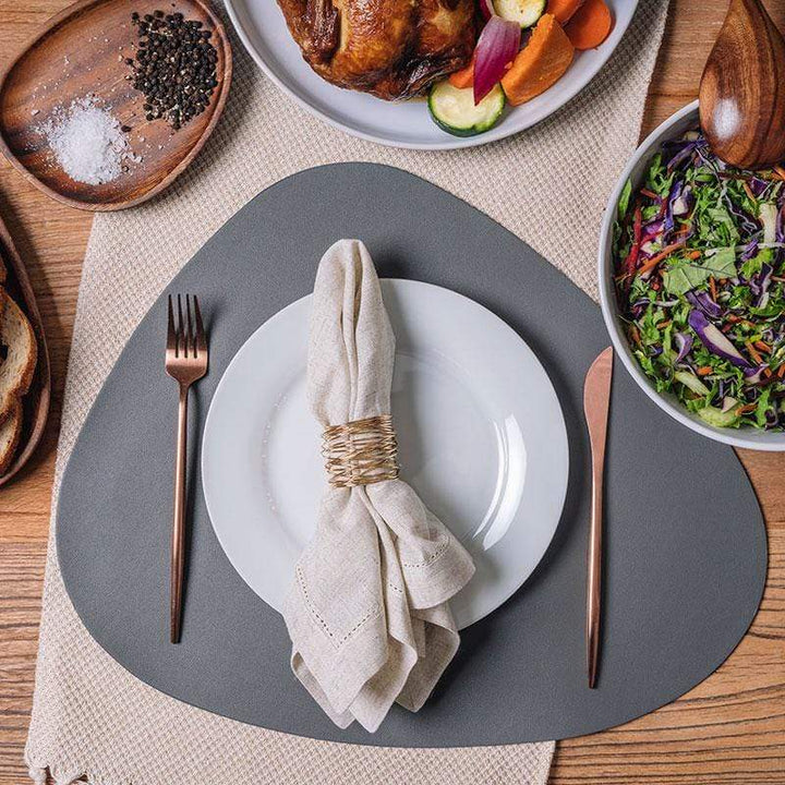 BowLift | Luxury Leather Placemat and Coaster Set