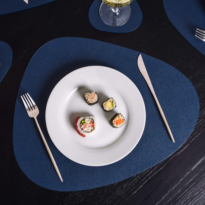 BowLift | Luxury Leather Placemat and Coaster Set