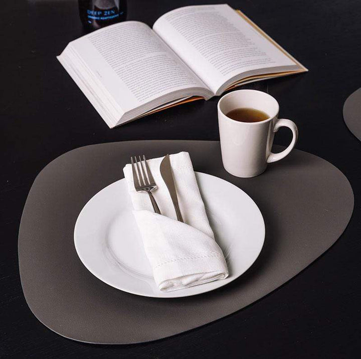 BowLift | Luxury Leather Placemat and Coaster Set