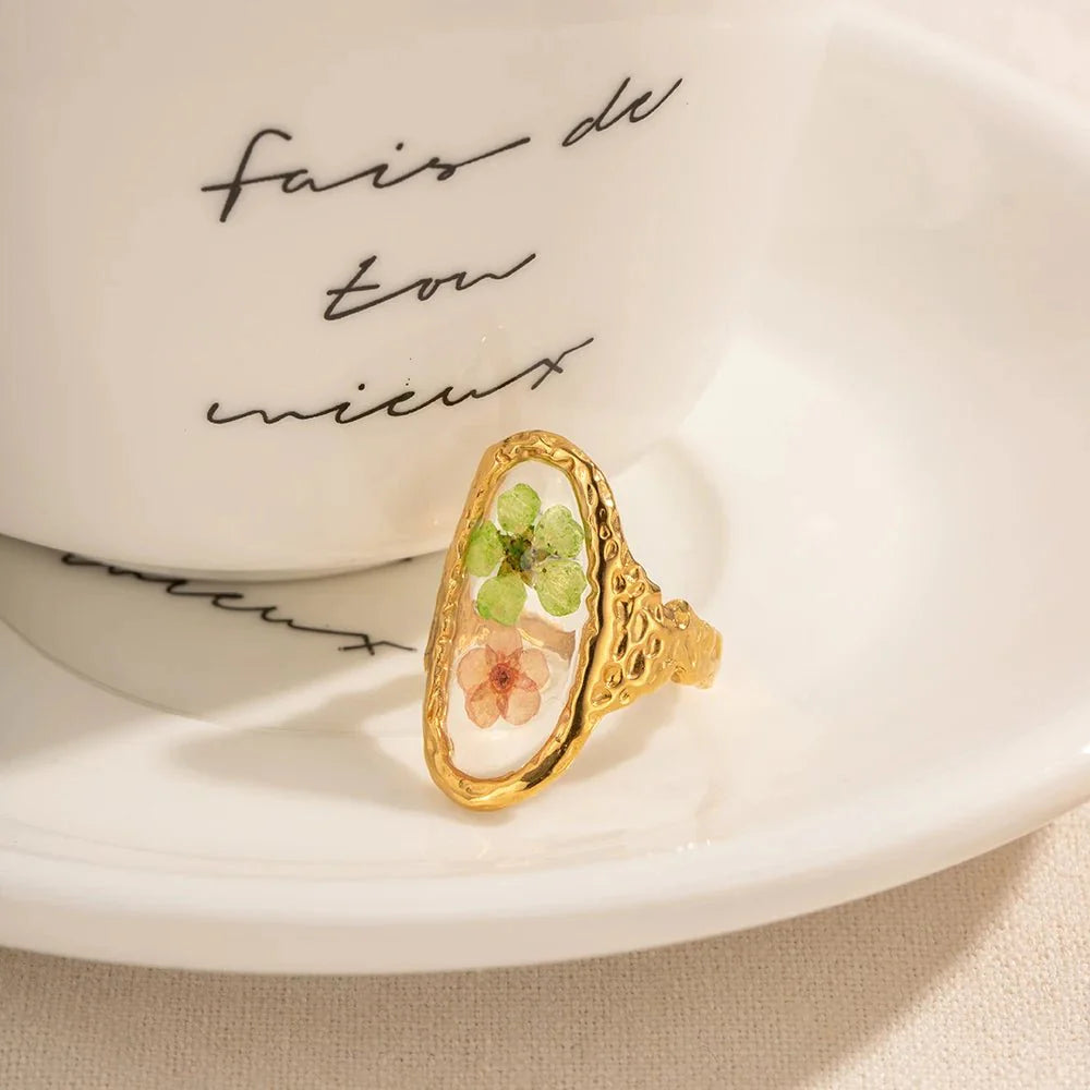 BowLift | Elegant Floral Adjustable Rings