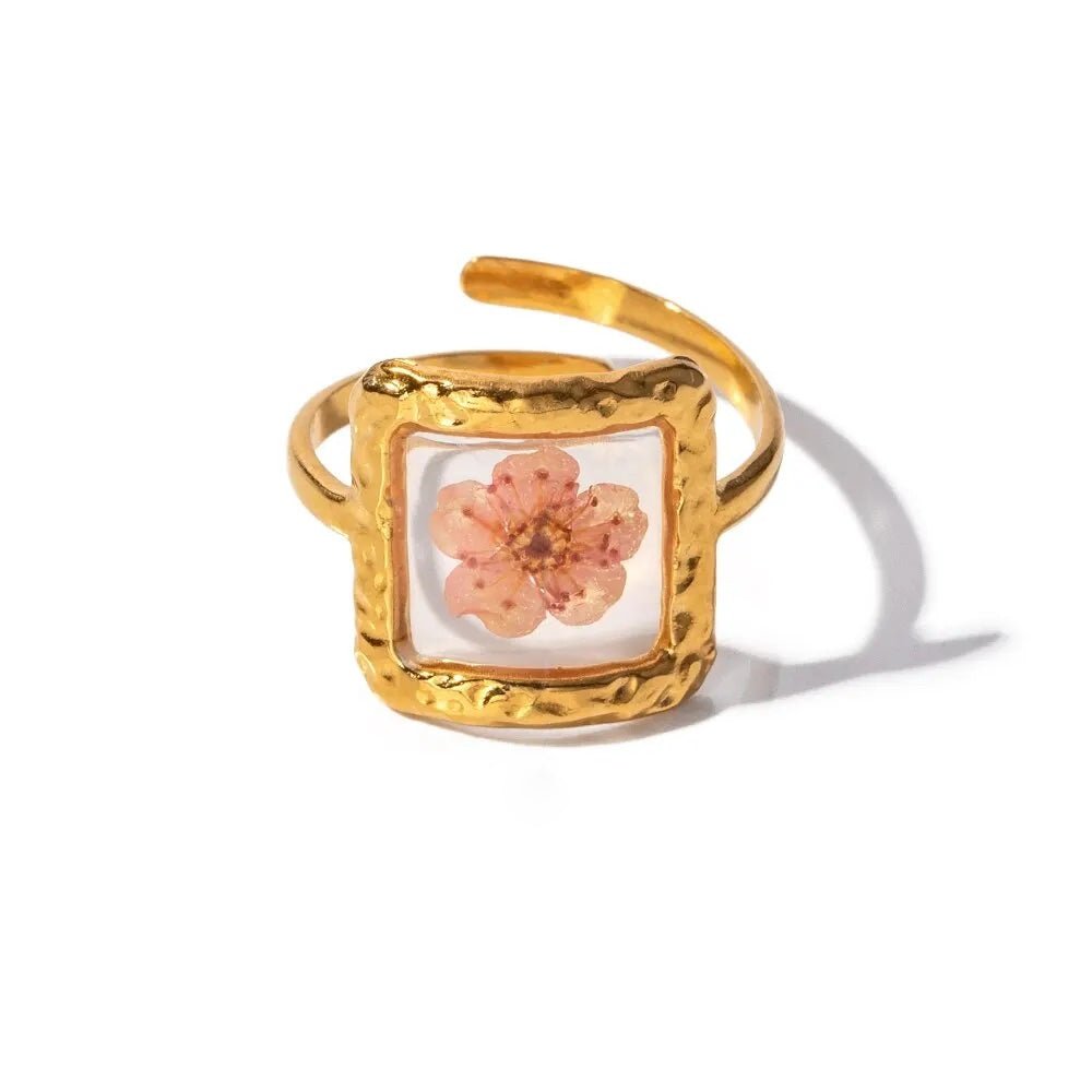 BowLift | Elegant Floral Adjustable Rings