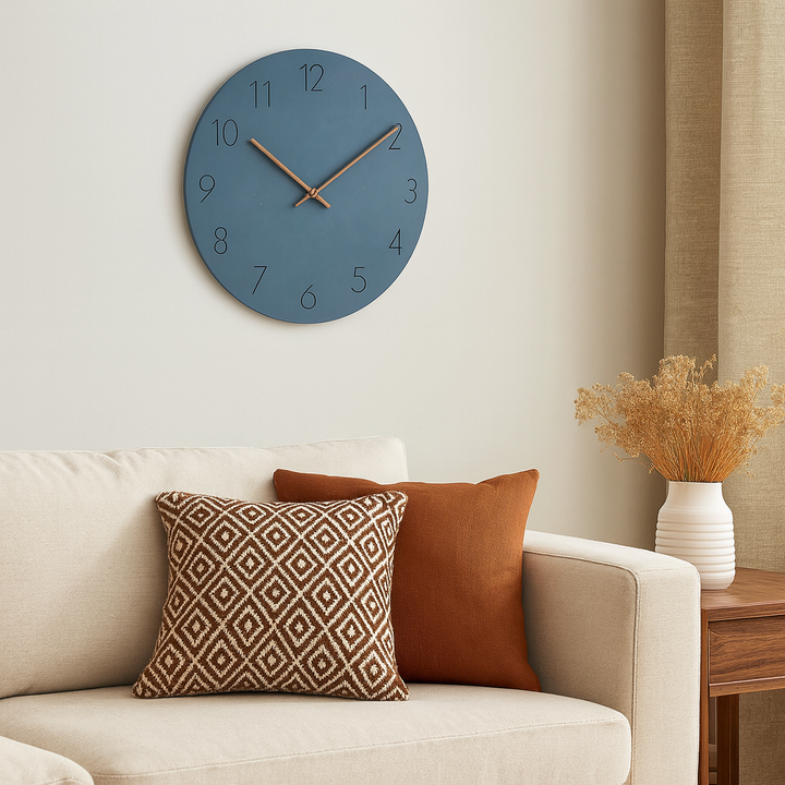 BowLift | Wooden Minimalist Silent Wall Clock
