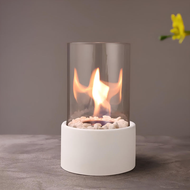 BowLift | Glass Oil Lamp Decorative Tabletop Fireplace