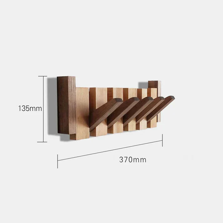 HarmonyCoat Piano Wood Coat Rack – Decorative Hooks for Hall and Living Room | Bowlift