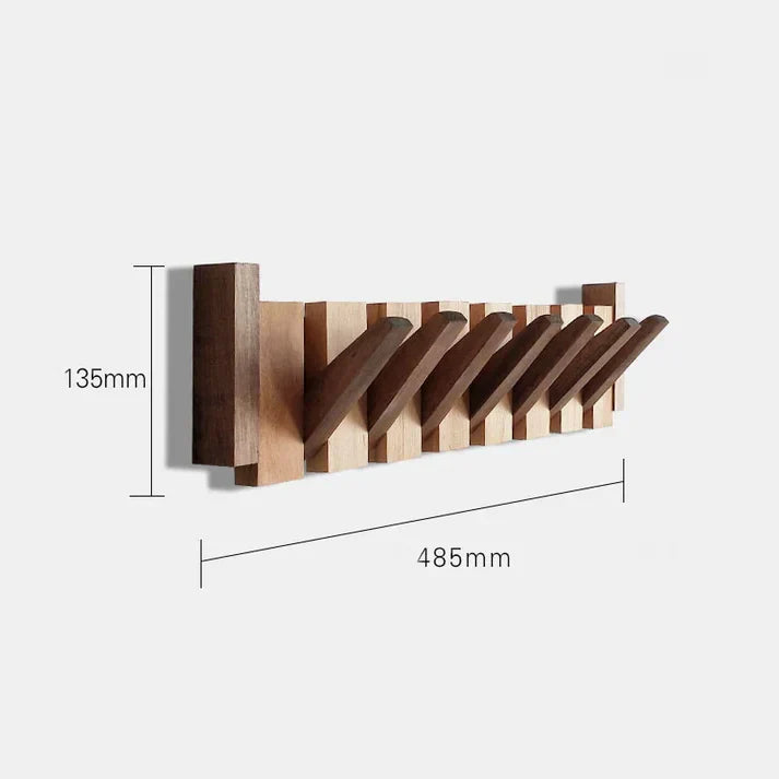 Wooden Piano-Style Coat Rack - Melodia | Bowlift