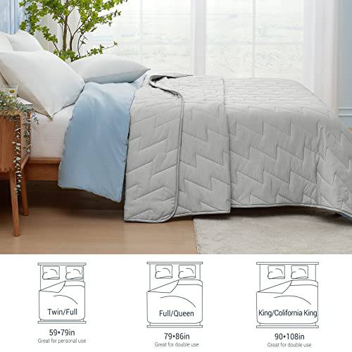 Cooling Comforter Precision V-tack Quilting  Extreme Q Max 0.5 | Bowlift