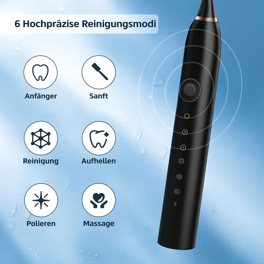 Electric sonic toothbrush with 6 modes | Bowlift