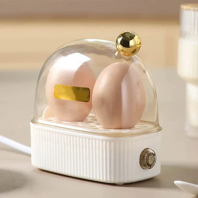 BowLift | Vintage Egg Cooker Boilino Duo | For 2 Eggs | Automatic Shutdown | Compact & Stylish