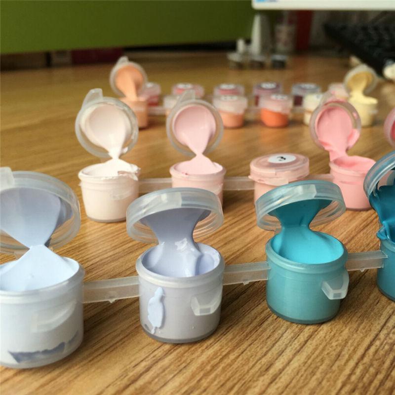 An Elephant Parade - Van-Go Paint-By-Number Kit | Bowlift