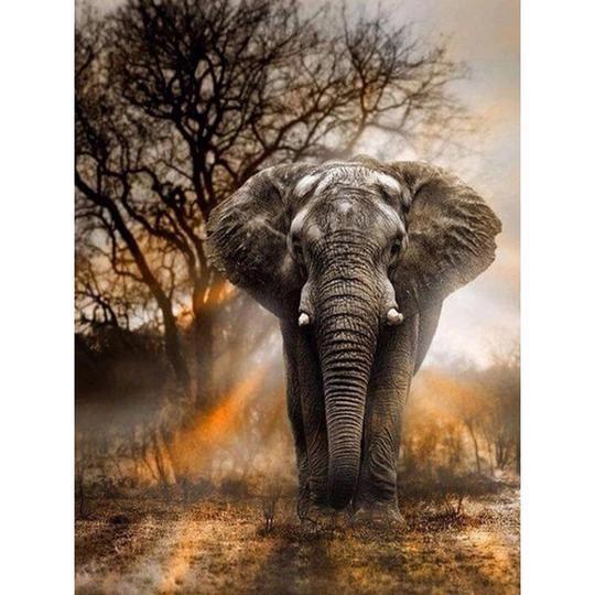 Elephant Safari - GemPaint Kit | Bowlift