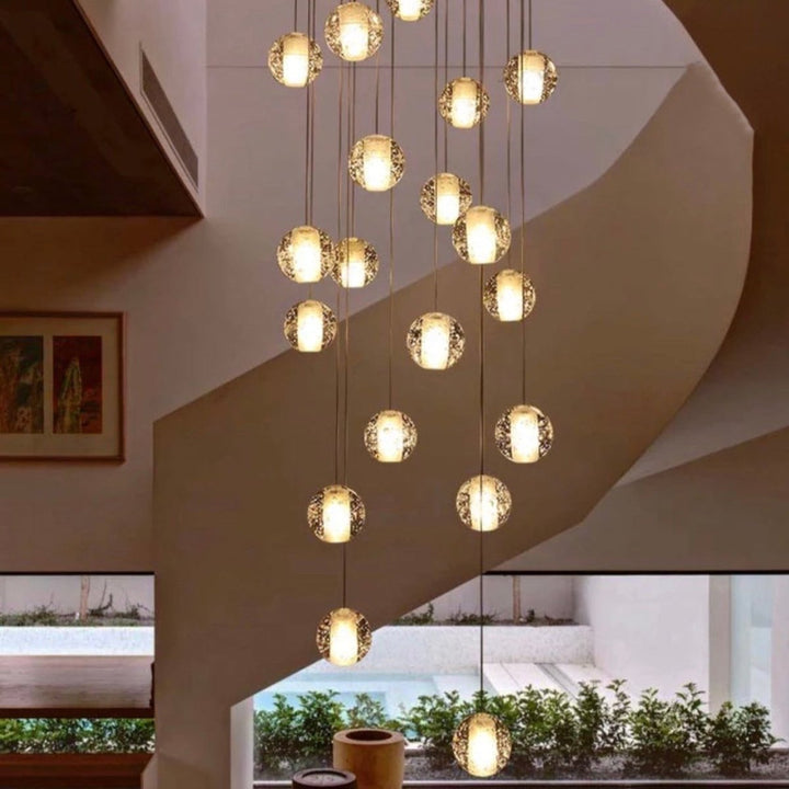BowLift | GlowCrystal - Pendant Lighting