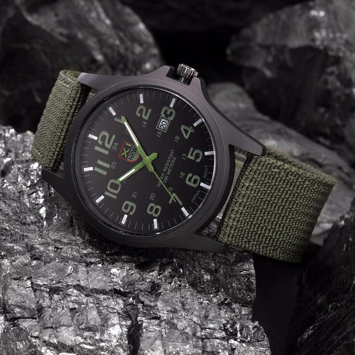 BowLift | Tactical Men's Watch AdventureTime – Waterproof and Shock Resistant with LED
