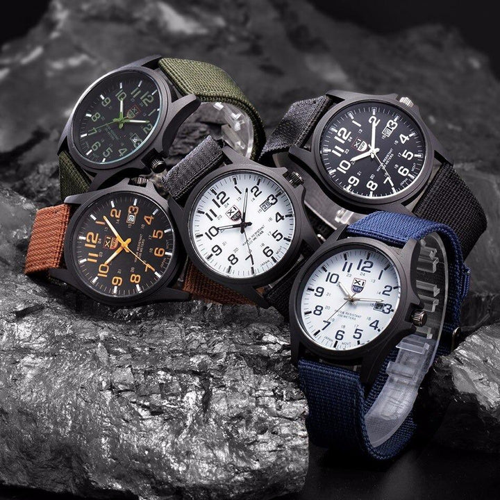 Tactical Men's Watch AdventureTime – Waterproof and Shockproof with LED | Bowlift