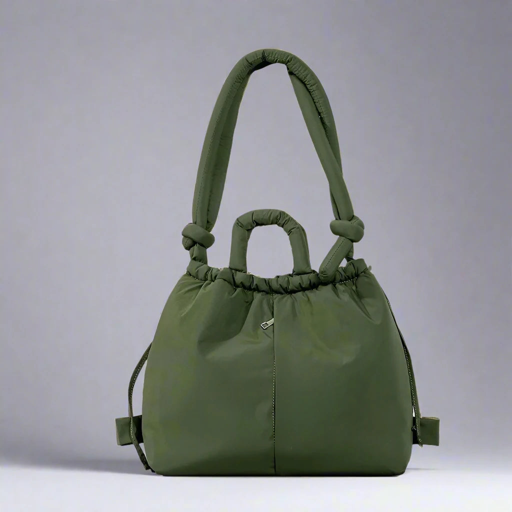 BowLift | Riva Puffer Handbag – Stylish Carry Bag with Shoulder Strap