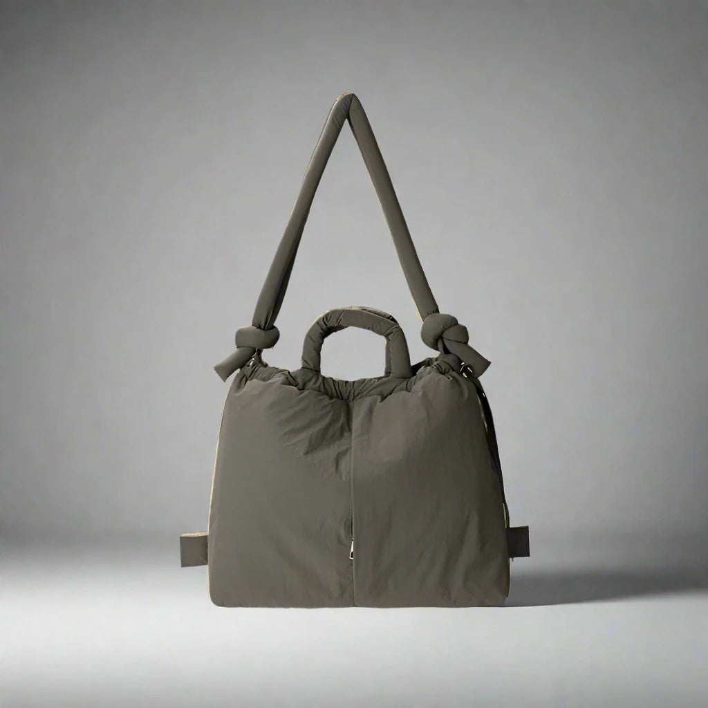 Riva Puffer Handbag – Stylish Carry Bag with Shoulder Strap | Bowlift