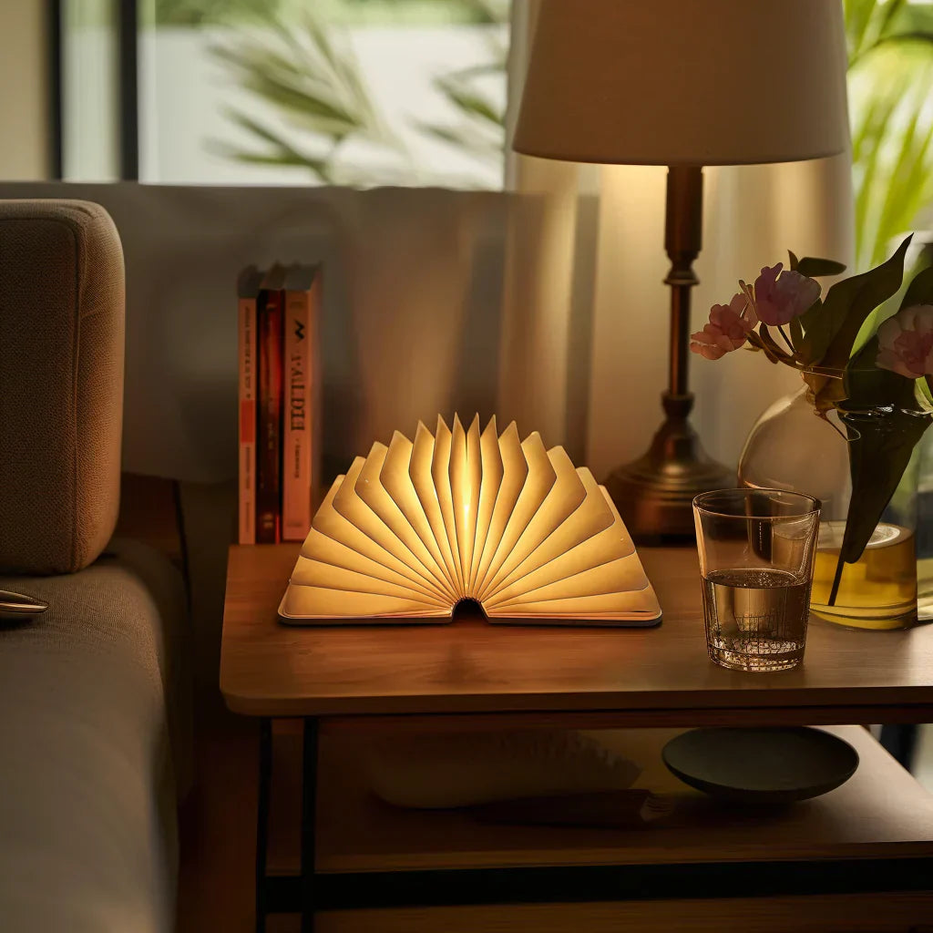 BowLift | Table Lamp Foldable LED Book Light Design