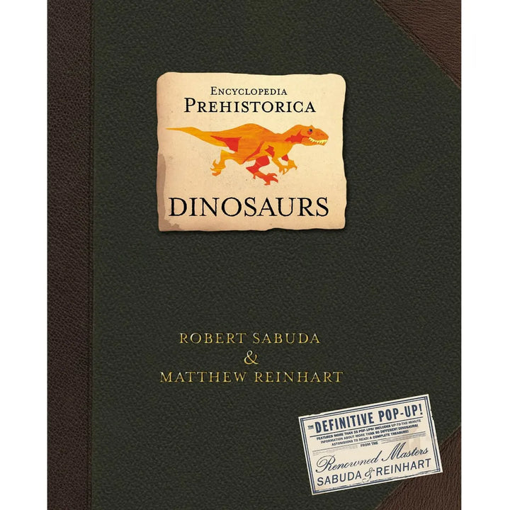 BowLift | DinoWorld 3D Pop-Up Book | Prehistoric Dinosaurs & Sea Monsters | Hardcover