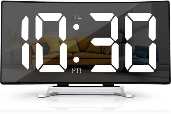 Alarm clock with LED display | Bowlift