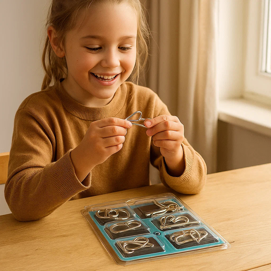 BowLift | Educational Kids Toy Metal Puzzle Set