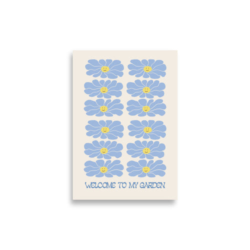 Welcome to my Garden - Blue Daisy | Bowlift