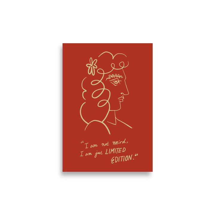 I am a limited edition | Bowlift