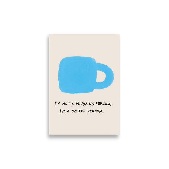 I am a coffee person | Bowlift
