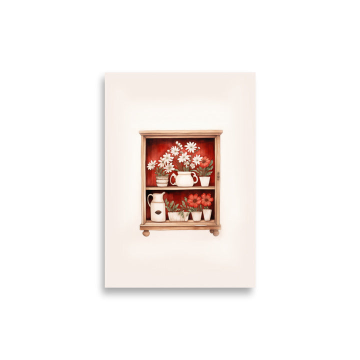 Shelf with Flowers | Bowlift