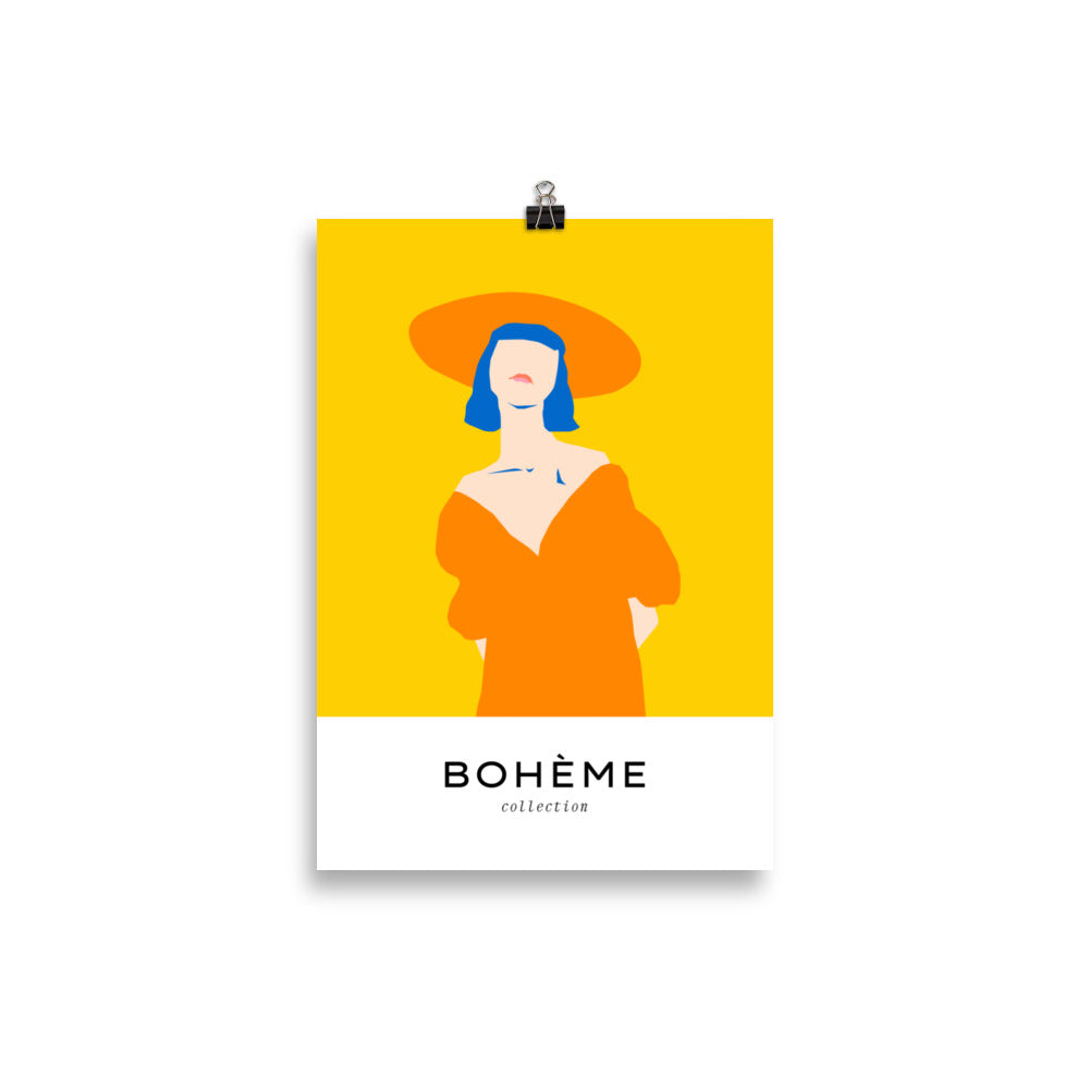 Boheme-Spring-Lady with a Hat | Bowlift
