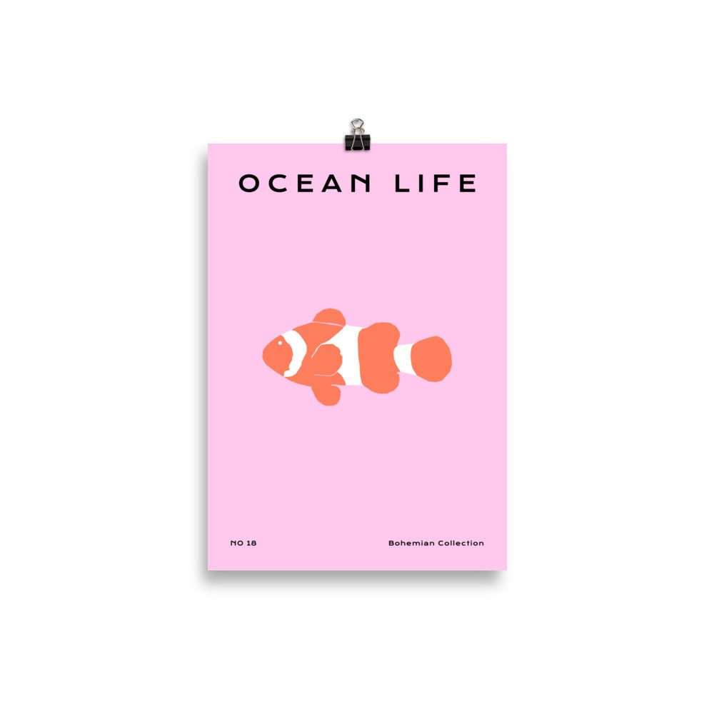 Ocean Life No. 18 - Golden Fish | Bowlift