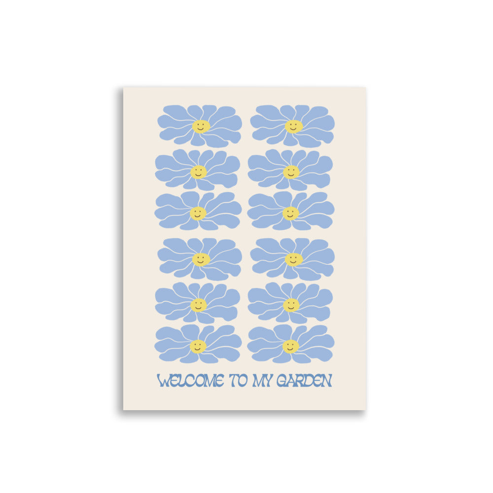 Welcome to my Garden - Blue Daisy | Bowlift