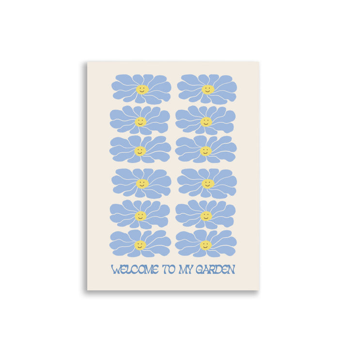 Welcome to my Garden - Blue Daisy | Bowlift