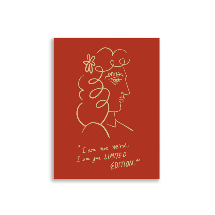 I am a limited edition | Bowlift