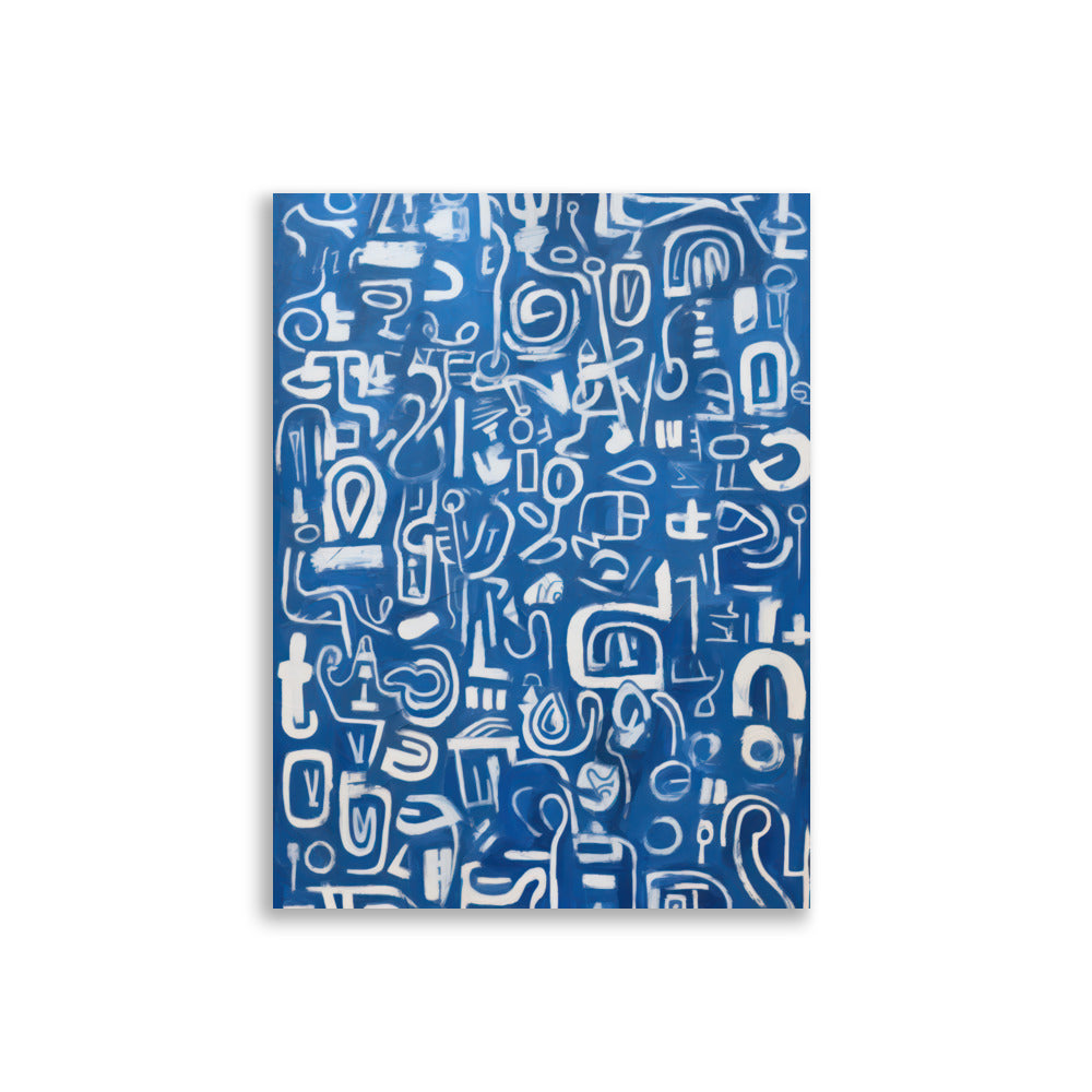 Blue Scribbles | Bowlift