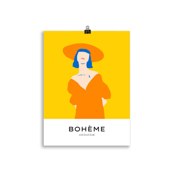Boheme-Spring-Lady with a Hat | Bowlift