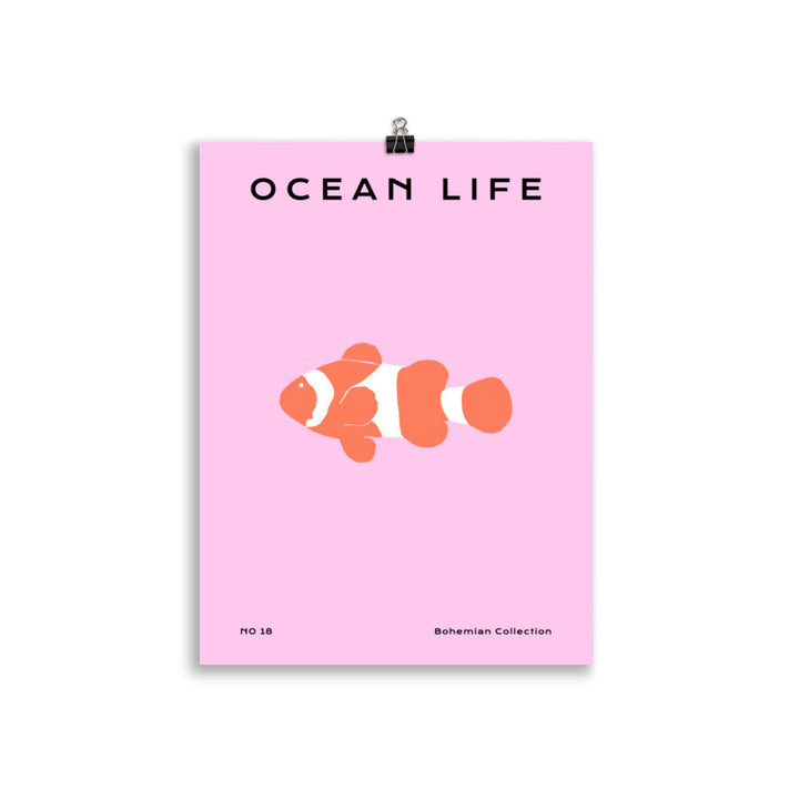Ocean Life No. 18 - Golden Fish | Bowlift