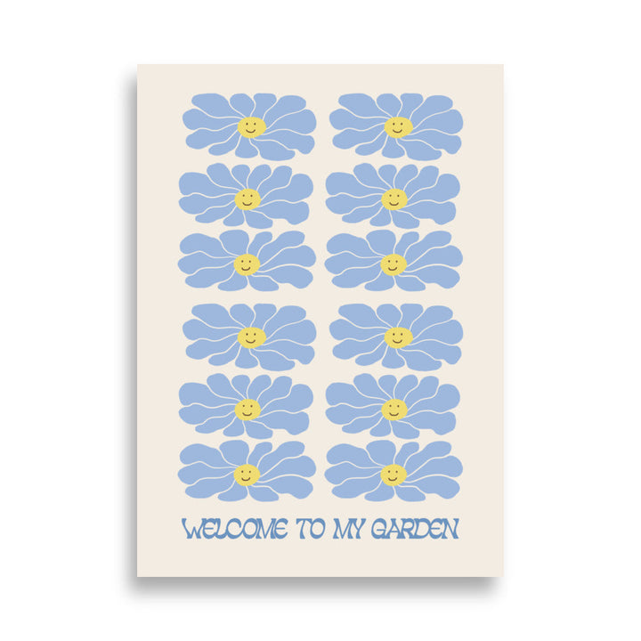 Welcome to my Garden - Blue Daisy | Bowlift