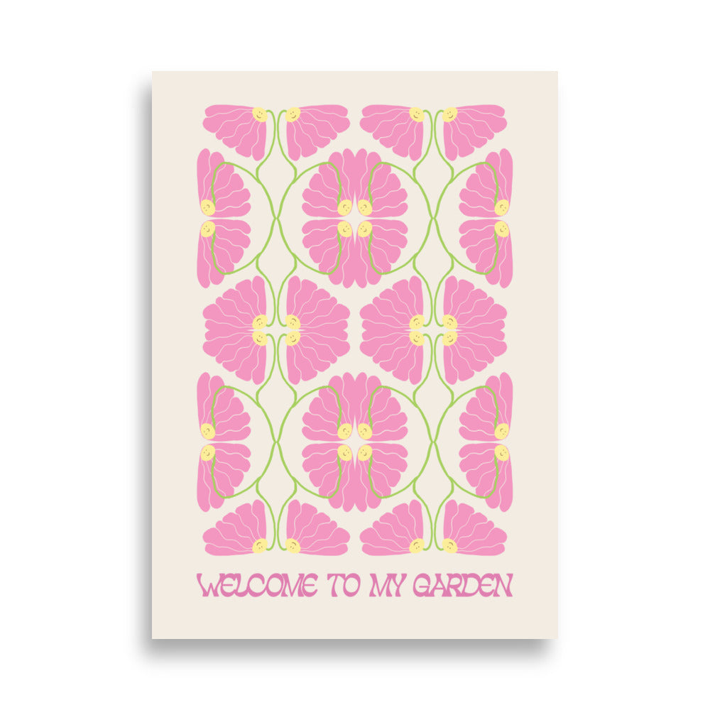 Welcome to my Garden - Pink Daisy | Bowlift