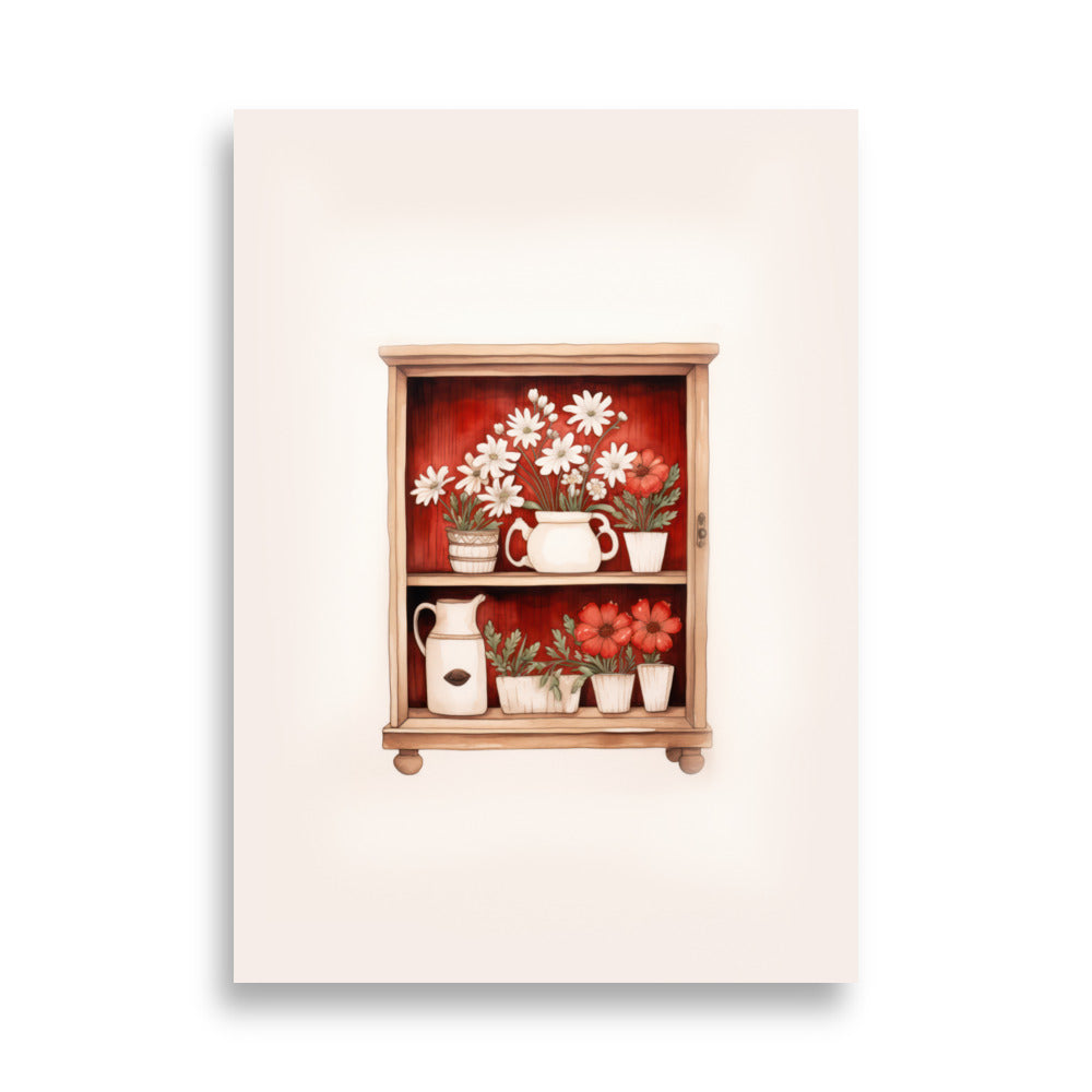 Shelf with Flowers | Bowlift
