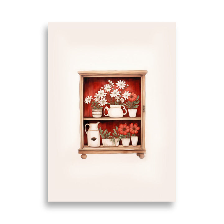 Shelf with Flowers | Bowlift