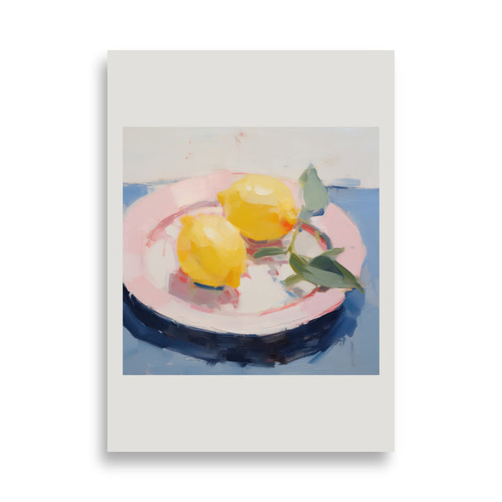 Plate with Lemons | Bowlift