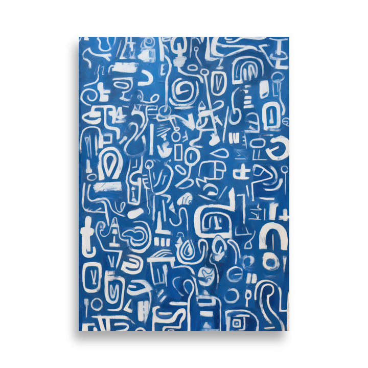 Blue Scribbles | Bowlift